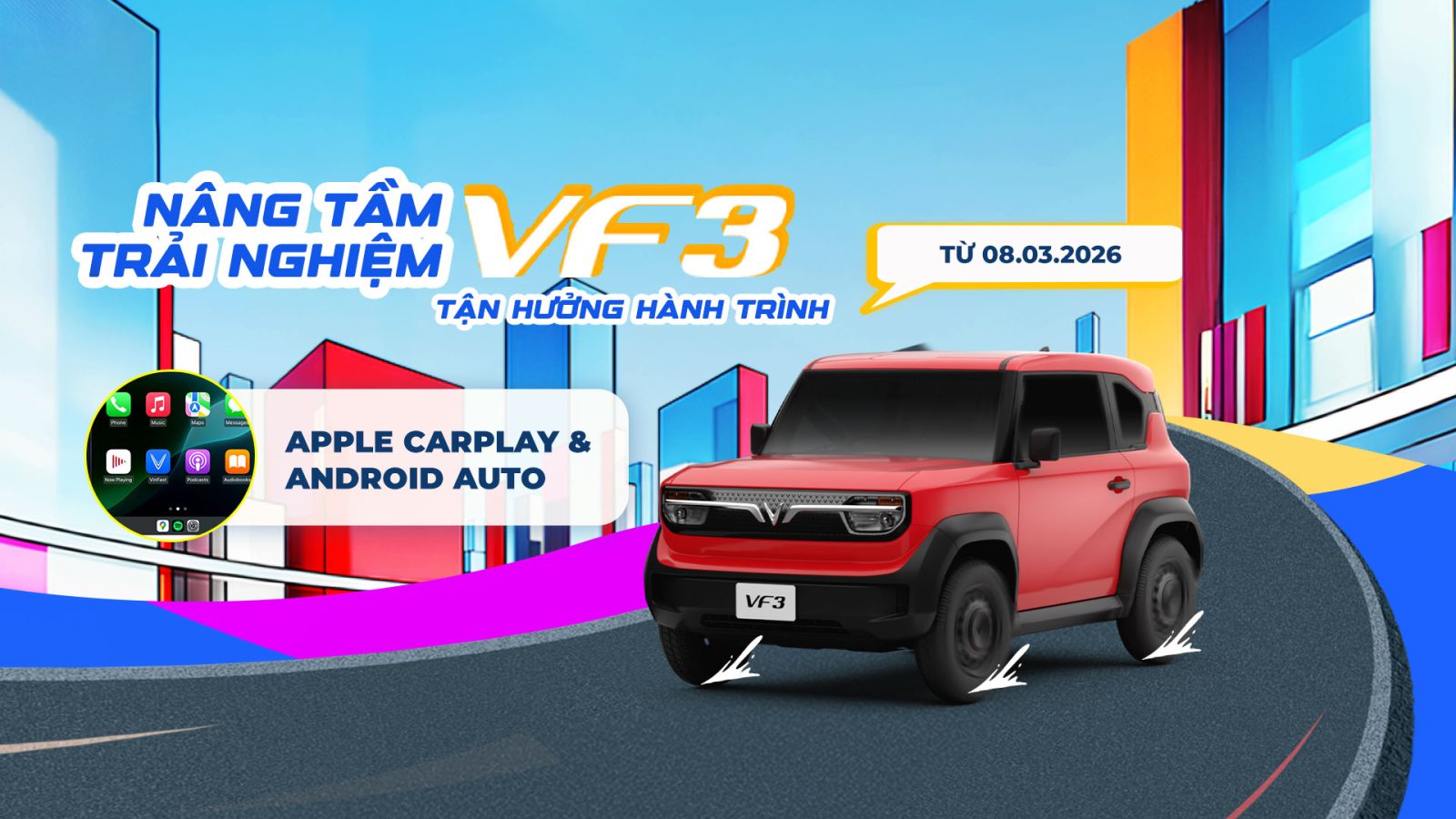 thong bao trien khai nang cap apple carplay 0 THÔNG BÁO TRIỂN KHAI NÂNG CẤP APPLE CARPLAY/ANDROID AUTO DÀNH CHO KHÁCH HÀNG VF 3 TIÊN PHONG